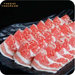 Thịt bò ba rọi bào thẳng thượng hạng 500gr