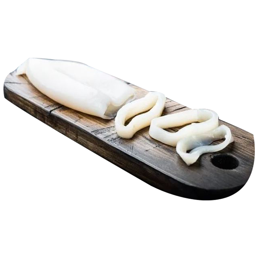 Mực cắt ống khoanh net6 thượng hạng 1kg Mực cắt ống khoanh net6 thượng hạng 1kg