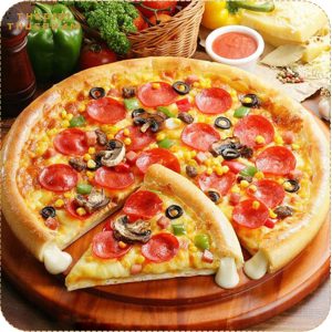 Pizza xúc xích La Cusina thượng hạng 500gr