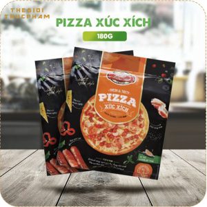 Pizza xúc xích La Cusina thượng hạng 500gr