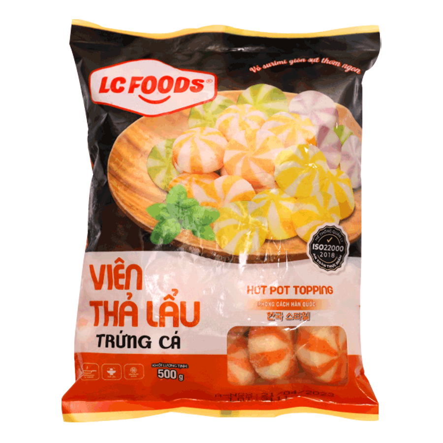 Viên thả lẩu trứng cá cam LC Food | Thế Giới Thực Phẩm Viên thả lẩu trứng cá cam LC Food | Thế Giới Thực Phẩm