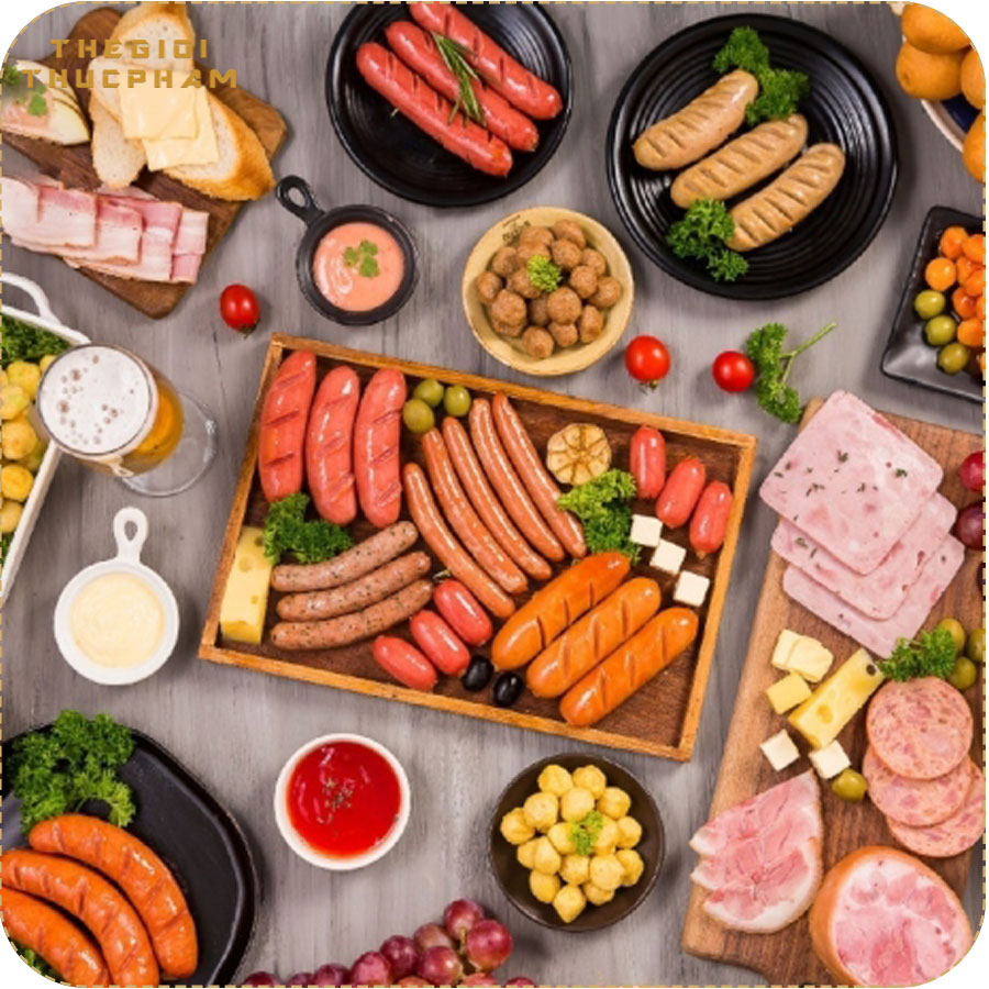 Xúc xích Đức Anh Thư thơm ngon thượng hạng 500gr