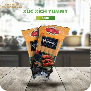 Xúc xích tươi Yummy Lacusina thượng hạng 500gr