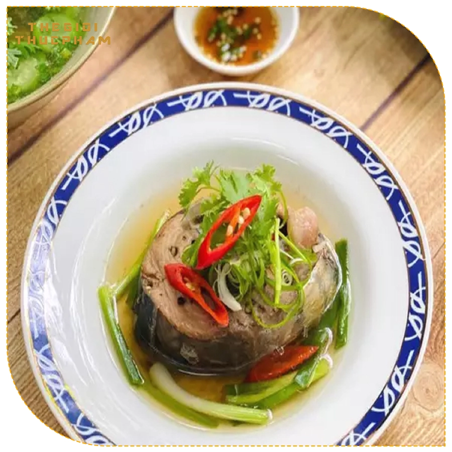 Thegioithucpham.com.vn | Cá ngừ nấu mẵng hành ngò thơm ngon