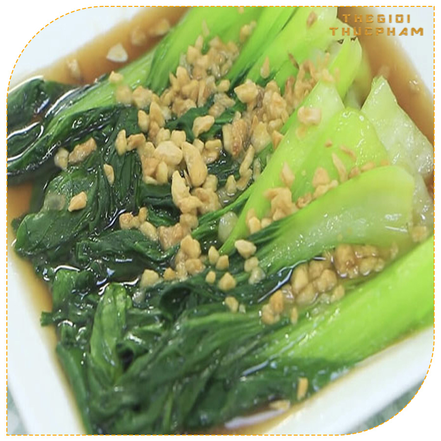 Thegioithucpham.com.vn | Rau cải thìa xào dầu hào thơm ngon