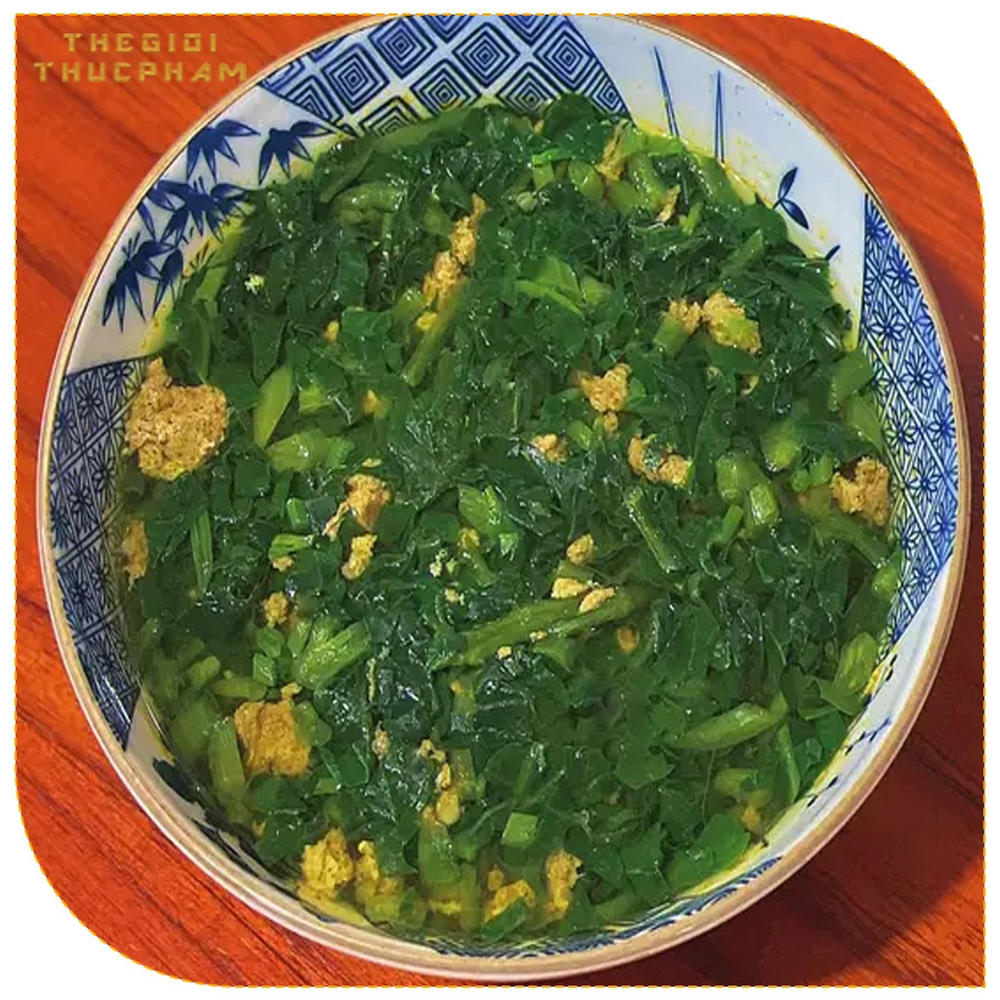 Thegioithucpham.com.vn | Canh cau rau mồng tơi thơm ngon