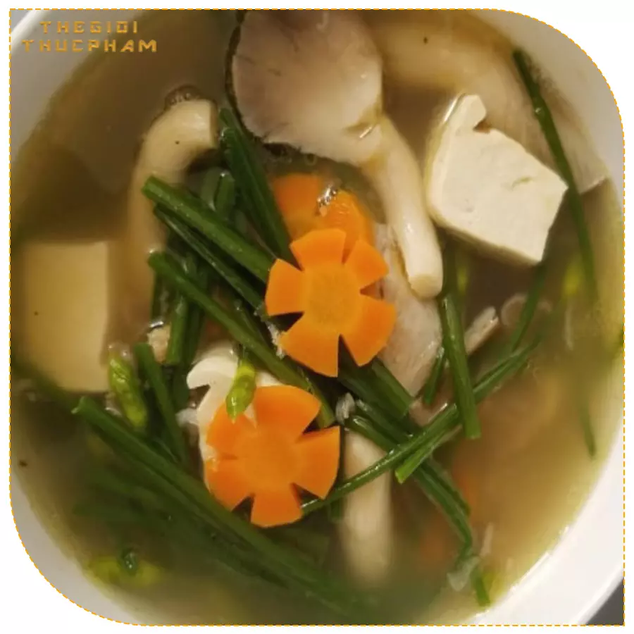 Thegioithucpham.com.vn | Canh hẹ nấm đậu hủ thơm ngon