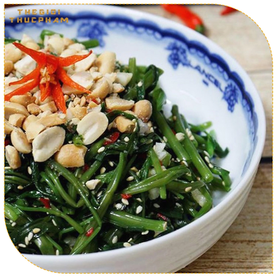Thegioithucpham.com.vn | Rau muống đậu phụng thơm ngon