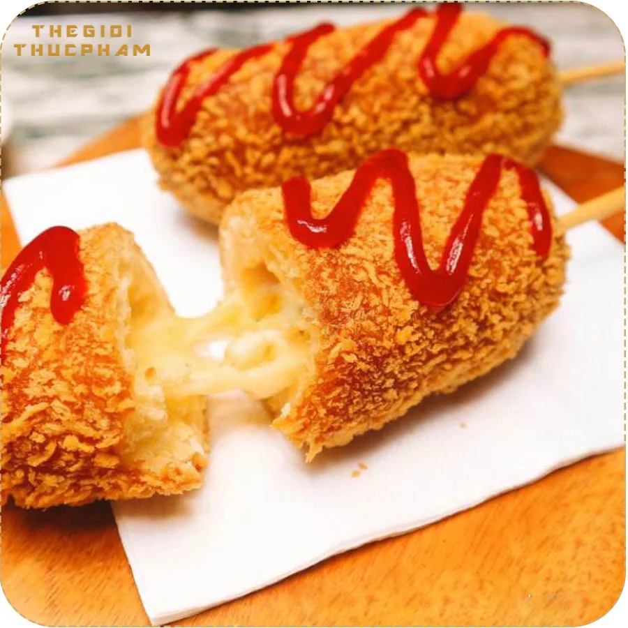 Xúc xích hotdog phô mai thơm ngon thượng hạng | thegioithucpham.com.vn