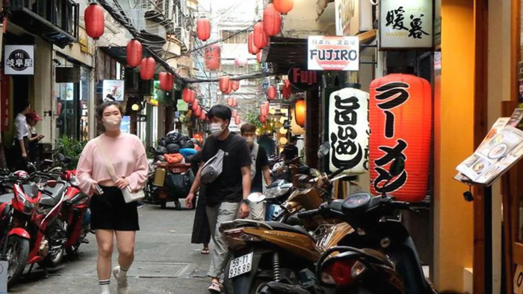 Phố ẩm thực Nhật Bản