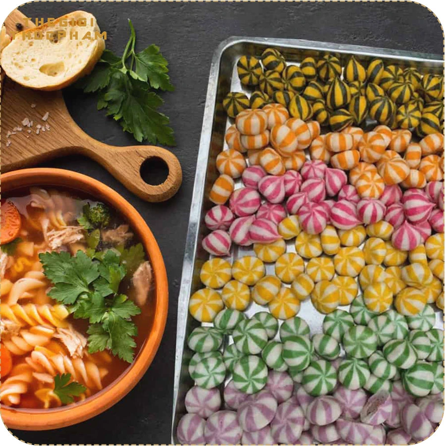 Viên thả lẩu trứng cá cam LC Food | Thế Giới Thực Phẩm