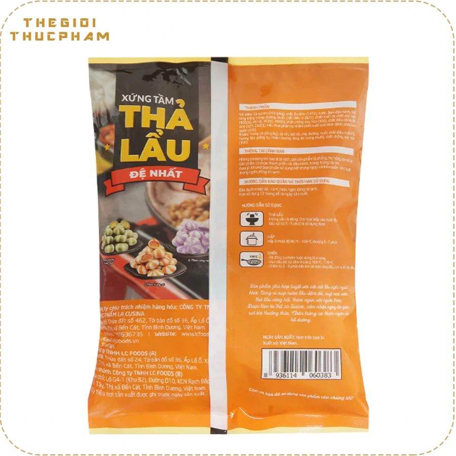 Viên thả lẩu trứng cá cam LC Food | Thế Giới Thực Phẩm