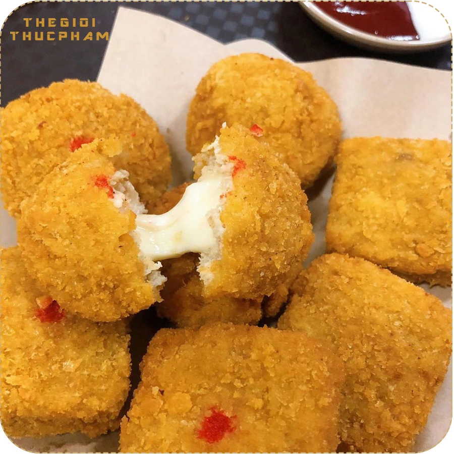 Bánh gà phô mai Dr Giòn thượng hạng | Thế Giới Thực Phẩm