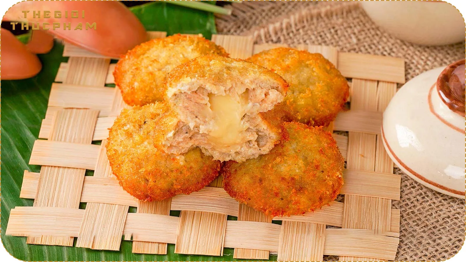 Bánh gà phô mai Dr Giòn thượng hạng | Thế Giới Thực Phẩm Bánh gà phô mai Dr Giòn thượng hạng | Thế Giới Thực Phẩm