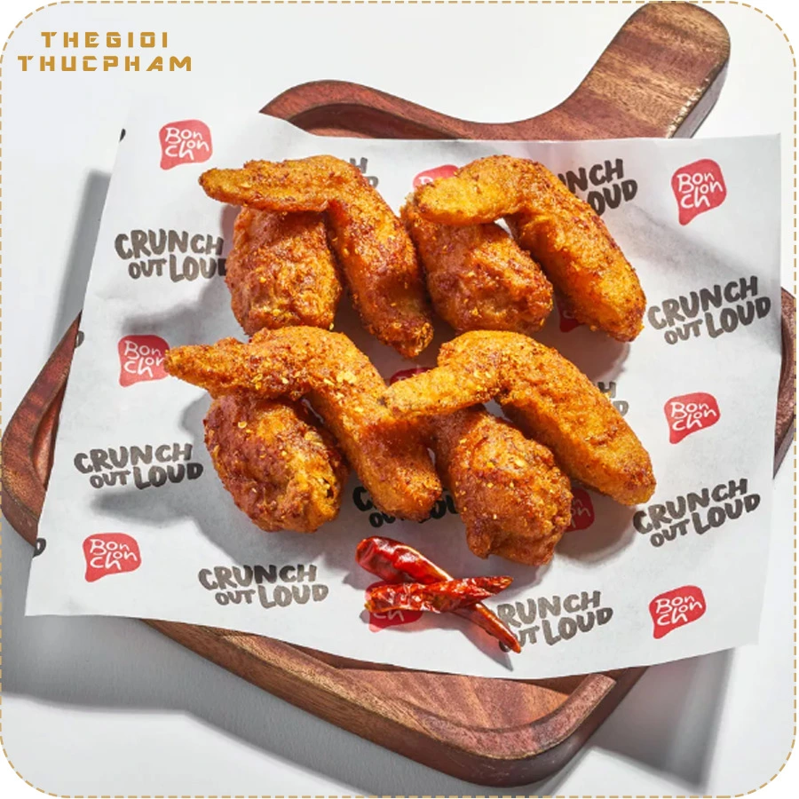 Cánh gà chiên giòn CP Foods thượng hạng | Thế Giới Thực Phẩm