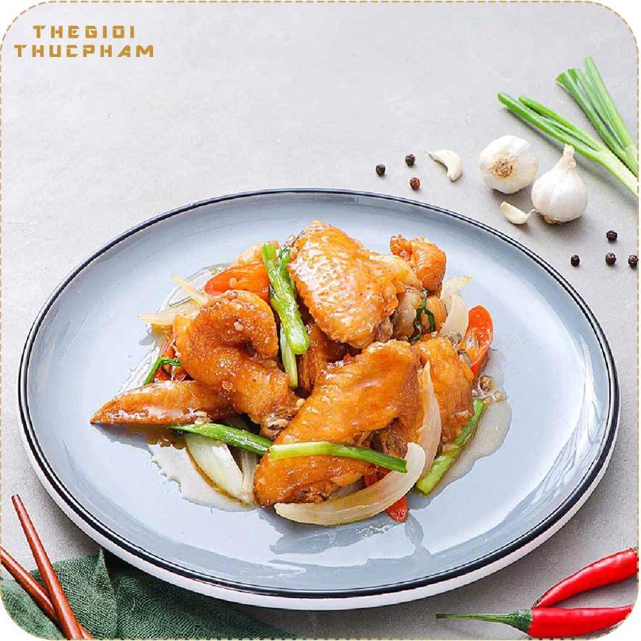 Cánh gà chiên giòn CP Foods thượng hạng | Thế Giới Thực Phẩm