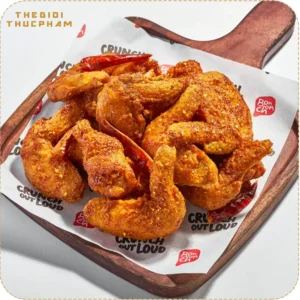 Cánh gà chiên giòn CP Foods thượng hạng | Thế Giới Thực Phẩm