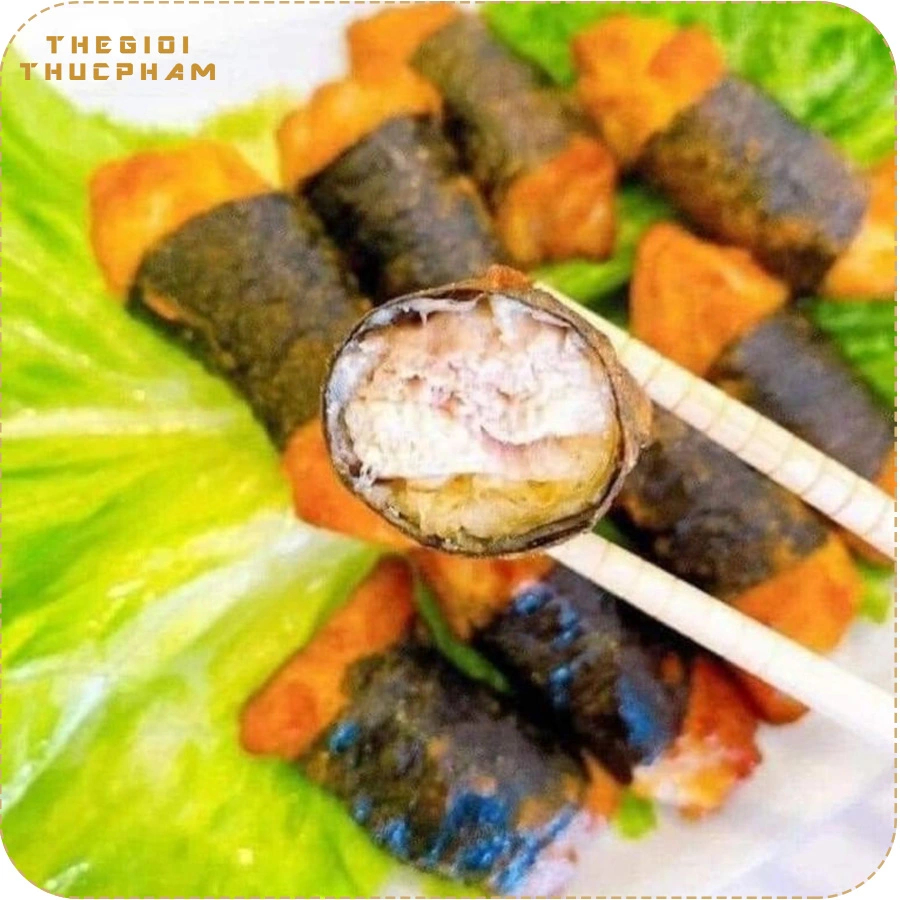 Gà cuộn rong biển thượng hạng | Thế Giới Thực Phẩm