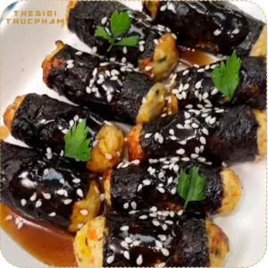 Gà cuộn rong biển thượng hạng | Thế Giới Thực Phẩm