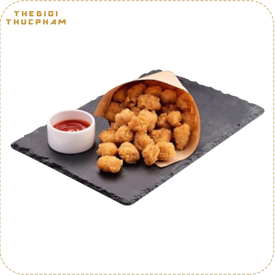 Gà popcorn chiên giòn thượng hạng | Thế Giới Thực Phẩm