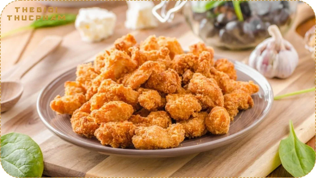 Gà popcorn chiên giòn thượng hạng | Thế Giới Thực Phẩm