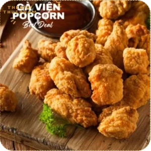 Gà popcorn chiên giòn thượng hạng | Thế Giới Thực Phẩm