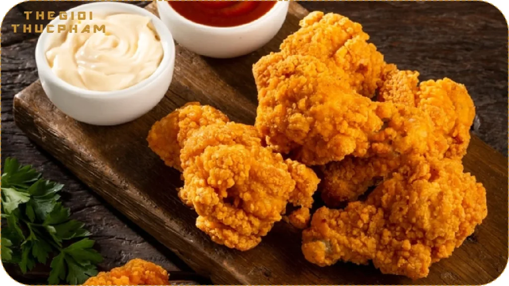 Gà popcorn chiên giòn thượng hạng | Thế Giới Thực Phẩm