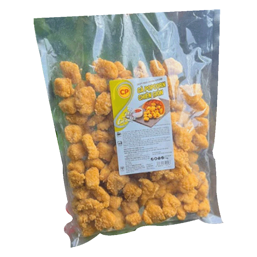 Gà popcorn chiên giòn thượng hạng | Thế Giới Thực Phẩm Gà popcorn chiên giòn thượng hạng | Thế Giới Thực Phẩm