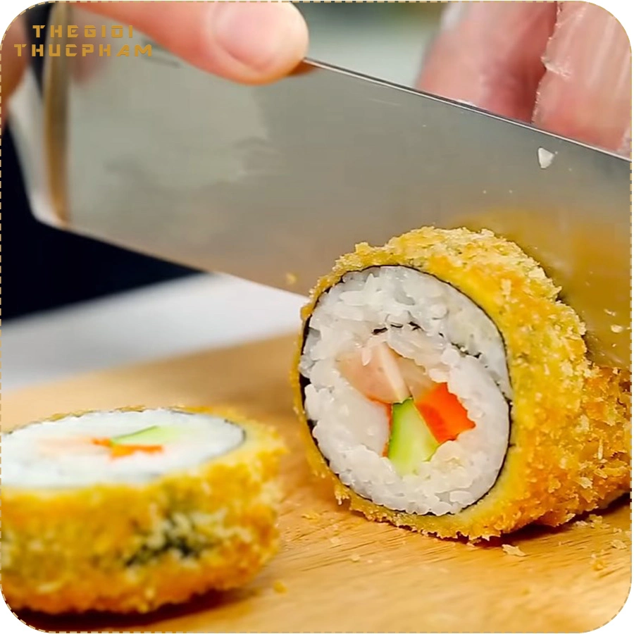 Gimbap chiên Dr Giòn thượng hạng | Thế Giới Thực Phẩm Gimbap chiên Dr Giòn thượng hạng | Thế Giới Thực Phẩm