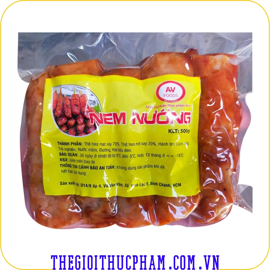 Nem nướng thượng hạng | Thế Giới Thực Phẩm Nem nướng thượng hạng | Thế Giới Thực Phẩm