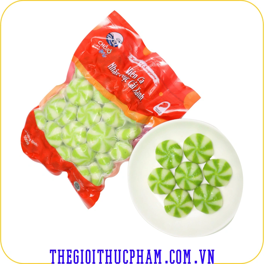 Viên cá nhân mực cải xanh thượng hạng | Thế Giới Thực Phẩm Viên cá nhân mực cải xanh thượng hạng | Thế Giới Thực Phẩm