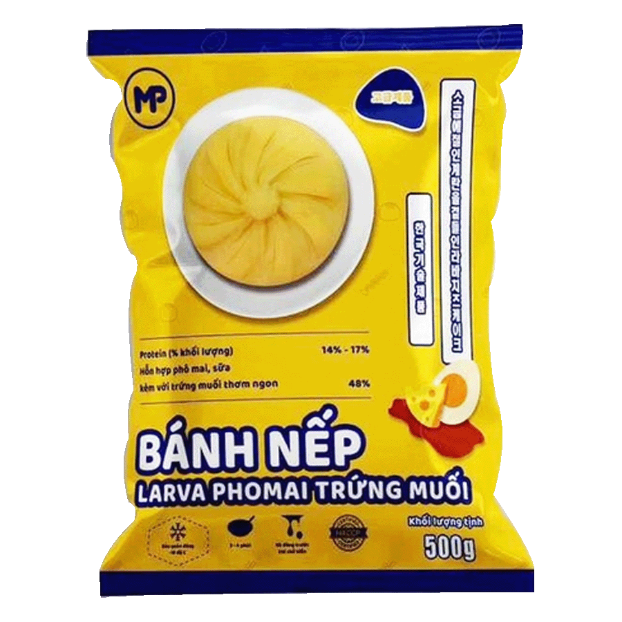 Bánh nếp lava phô mai trứng muối | Thế Giới Thực Phẩm