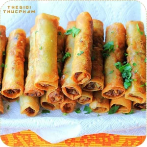 Chả giò khoai môn hải sản phô mai thượng hạng | Thế Giới Thực Phẩm