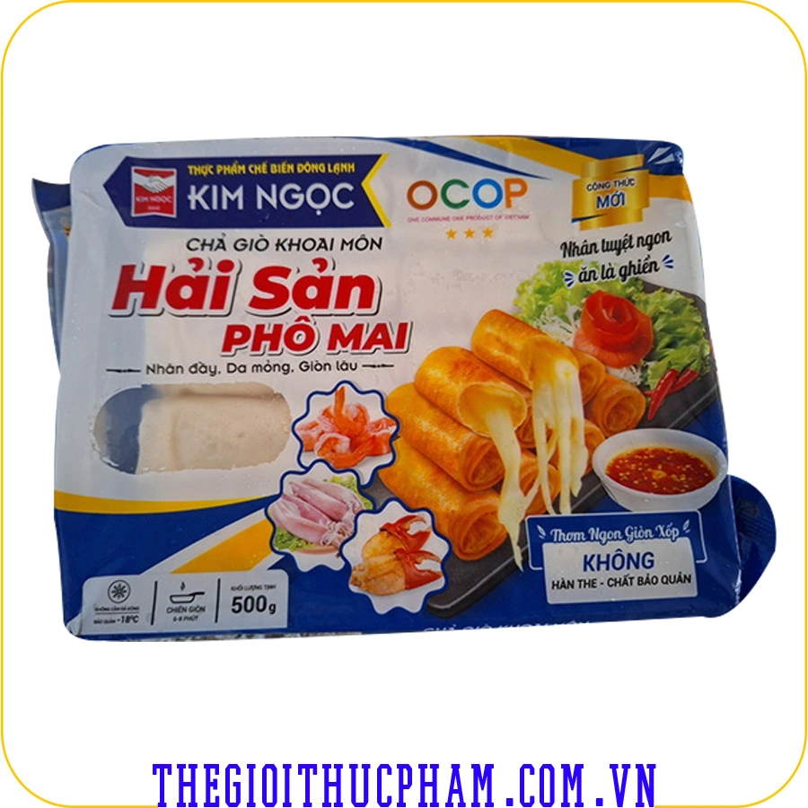 Chả giò khoai môn hải sản phô mai thượng hạng | Thế Giới Thực Phẩm Chả giò khoai môn hải sản phô mai thượng hạng | Thế Giới Thực Phẩm