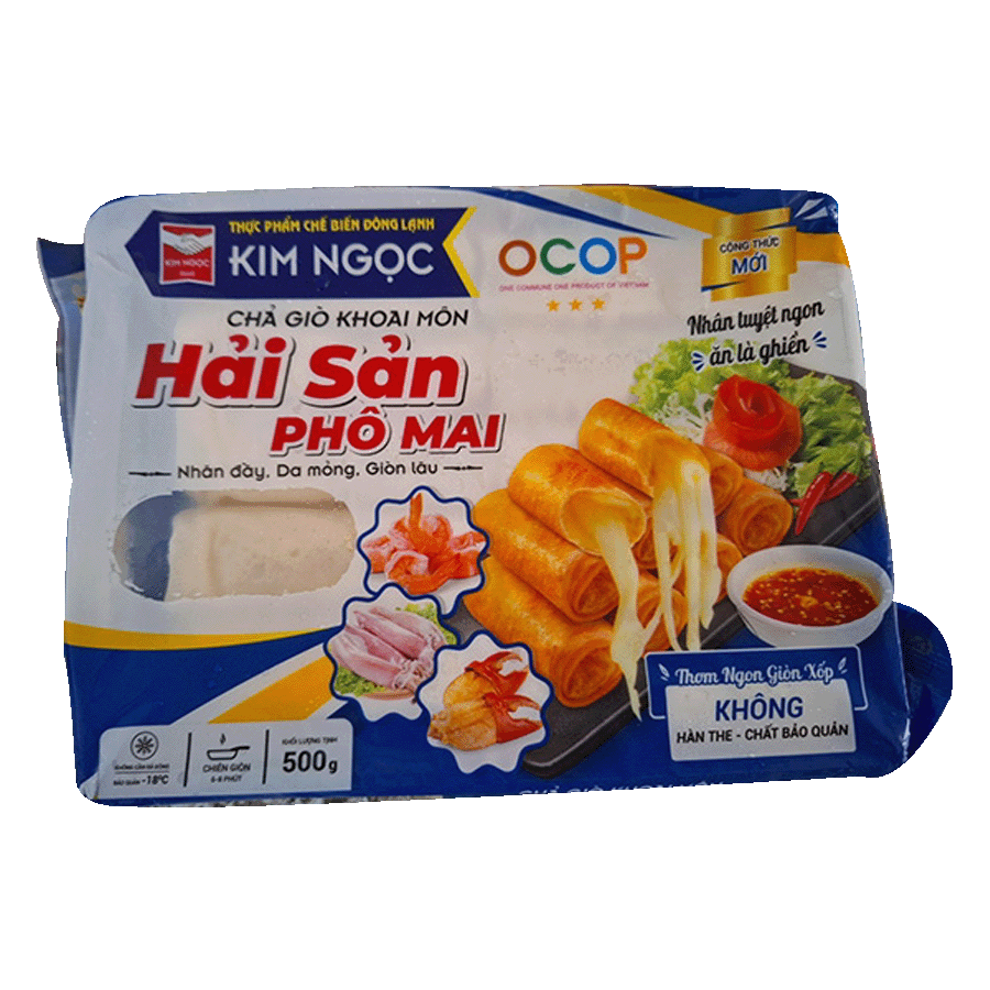 Chả giò khoai môn hải sản phô mai thượng hạng | Thế Giới Thực Phẩm Chả giò khoai môn hải sản phô mai thượng hạng | Thế Giới Thực Phẩm