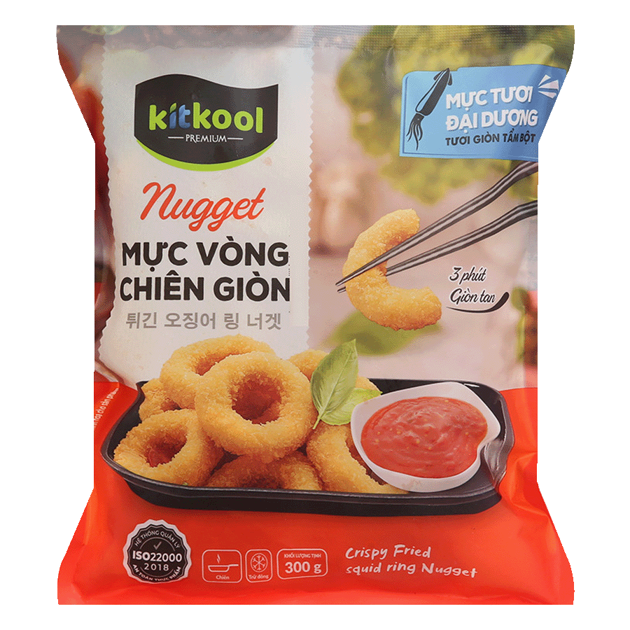 Mực vòng chiên giòn thượng hạng | Thế Giới Thực Phẩm Mực vòng chiên giòn thượng hạng | Thế Giới Thực Phẩm