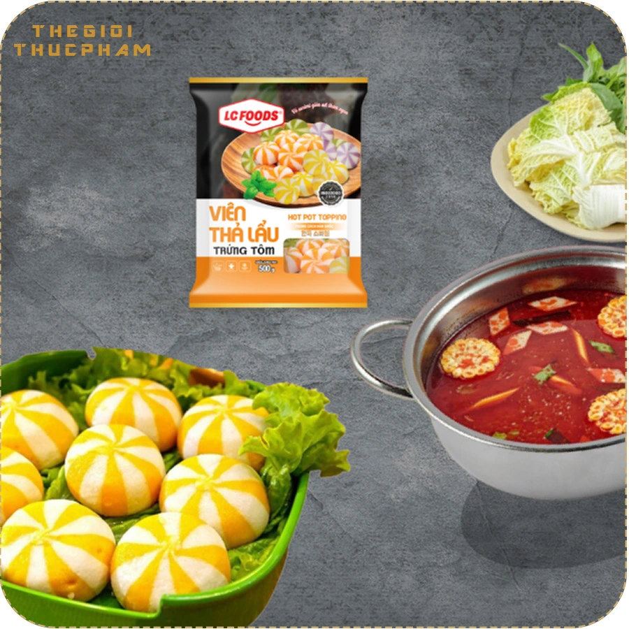 Viên thả lẩu trứng cá thượng hạng | Thế Giới Thực Phẩm
