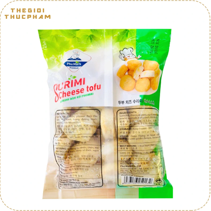 Đậu hủ phô mai Phú Mark thượng hạng | Thế Giới Thực Phẩm Đậu hủ phô mai Phú Mark thượng hạng | Thế Giới Thực Phẩm